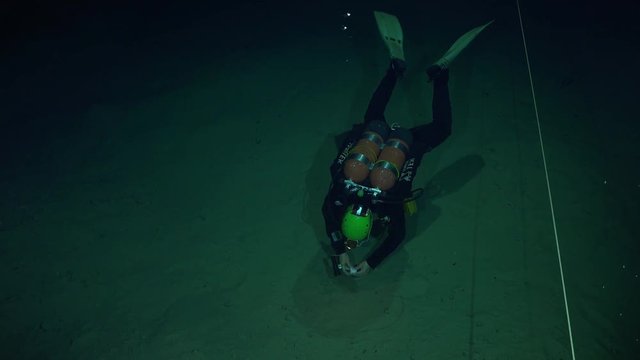 Cave diving in Budapest