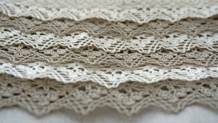 Linen lace