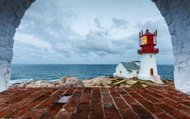 Lindesnes Lighthouse in Norway