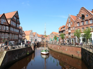 Fototapeta na wymiar Lüneburg im Frühling