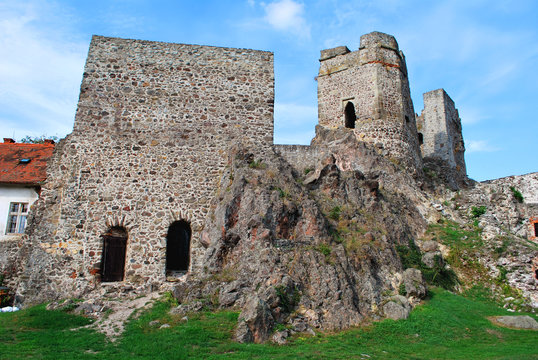 The old Levice castle in Slovakia