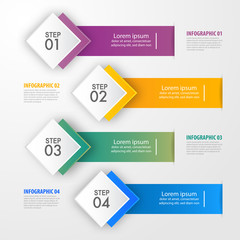 Business Infographics design template illustration. Vector eps10.