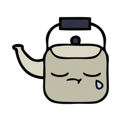 cute cartoon kettle