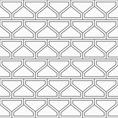 Abstract seamless geometric pattern.