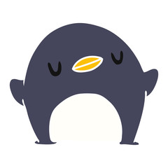 cartoon kawaii of a cute penguin
