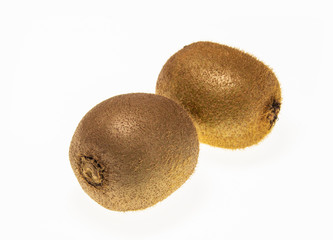 Fresh kiwi isolated on white background