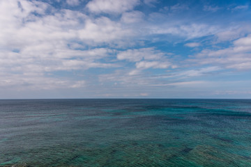 Sunrise on the Southern Italian Mediterranean Sea