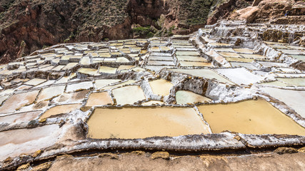 On the edge of the Inca salt bath
