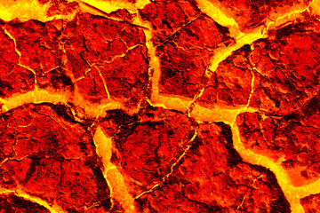 Red lava texture background