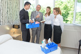 hotel manager training chamber maid staff