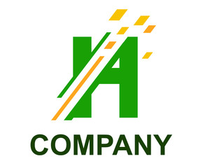 slice digital logo h