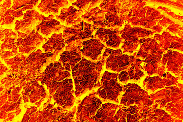 Obraz premium Red lava texture background