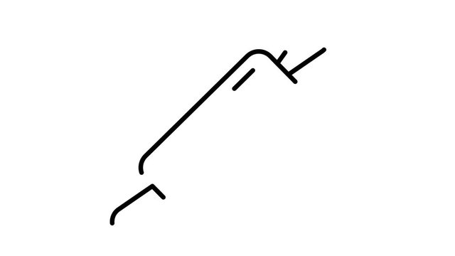 line icon animation roller