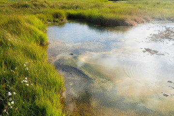 Hveravellir hot springs area, Highlands of Iceland