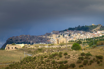 Fototapeta na wymiar Leonforte (Enna, Sicilia)