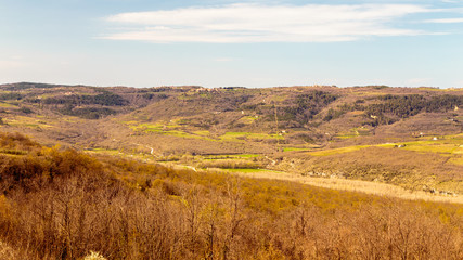 Fototapeta premium Springtime in the croatian countryside