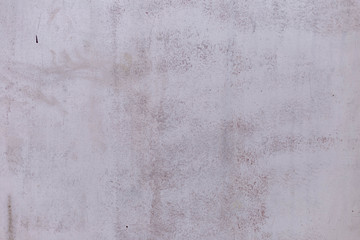 carelessly painted metal surface, shot on a cloudy day