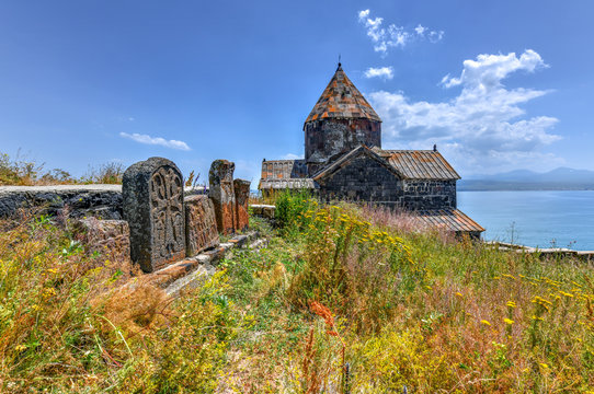 Sevanavank Church - Sevan,  Armenia.