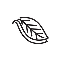 Leaf Logo Design Vector Template Set