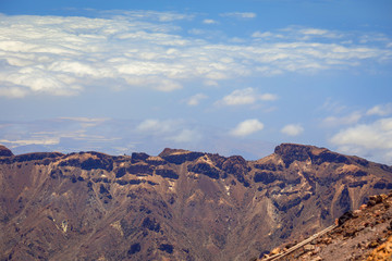 Beautiful landscape of  Teide national park, Tenerife, Canary island, Spain