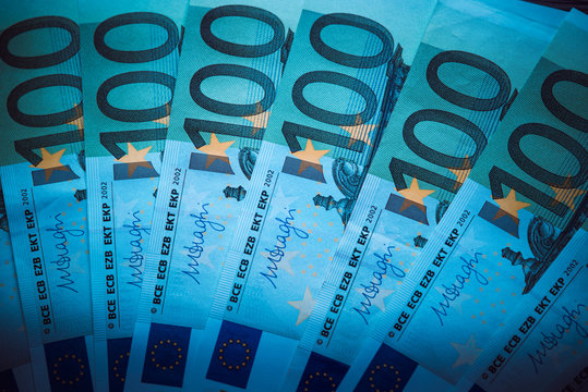 Euro Money. euro cash background. Euro Money Banknotes.