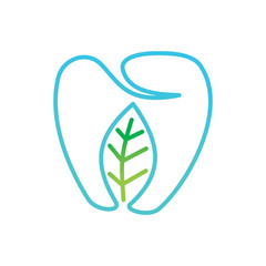 Leaf Logo Design Vector Template Set