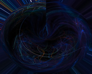 abstract digital fractal creative, artistic, elegance, dynamic