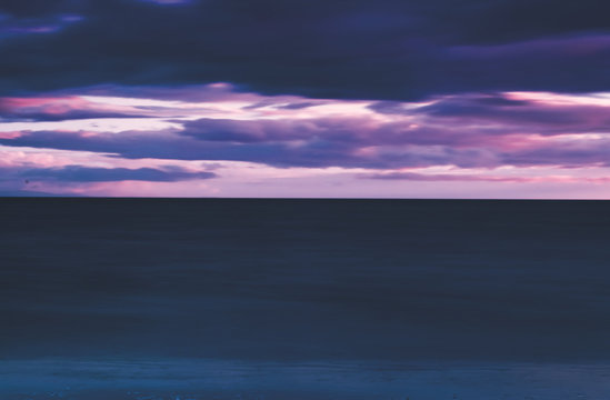sunrise on the sea