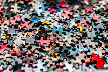 Obraz premium Pieces of a puzzle 