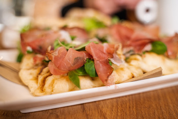 Fresh jamon sandwich