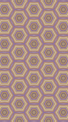 Ornate geometric pattern and abstract colored background