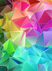 Fototapeta premium triangular background