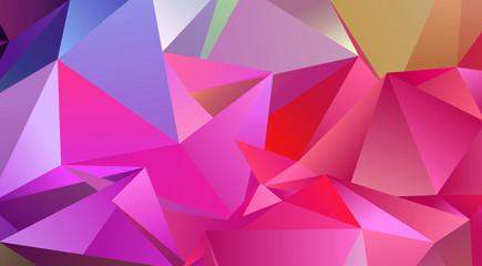 Obraz premium triangular background
