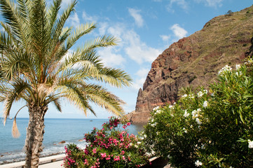 Fototapeta na wymiar Steilklippe Cabo Girão auf Madeira