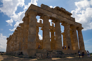 Obraz premium Parco e rovine archeologiche di Selinunte, Sicilia