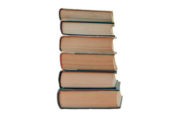 Vintage Book Isolated on White Background.