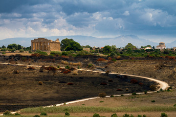 Fototapeta premium Parco e rovine archeologiche di Selinunte, Sicilia