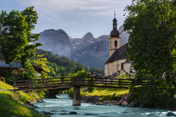 Church in the alps