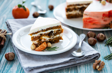 Sweet carrot cake