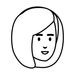 beautiful and young woman character