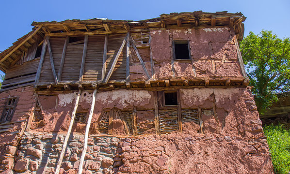 Old house in Topli Do village, Serbia