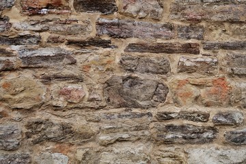 Mauer, Detail, Karlsburg, Karlstadt