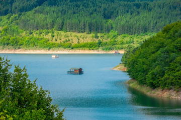 Fototapeta na wymiar Zavoj lake in Serbia