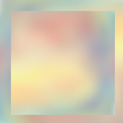 Fototapeta premium Blurred background square with color gradient. Copy space.