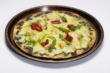 Shrimp pizza
