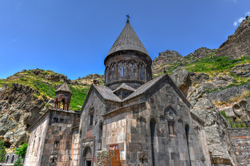 Fototapeta na wymiar Geghard Monastery - Goght, Armenia