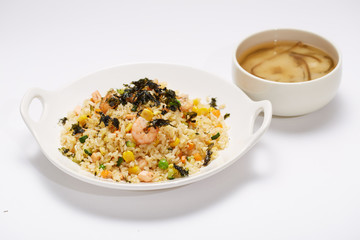 Shrimp fried rice
