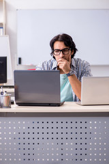 It specialist working in the office 