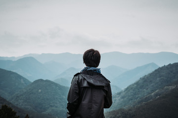 Mountain Range - Looking into the distance