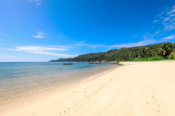 Luxury Beaches with the White Sand, Paradise Seychelles